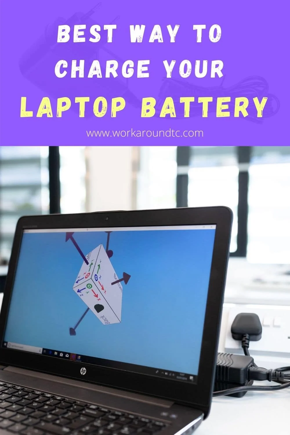How to charge laptop battery externally