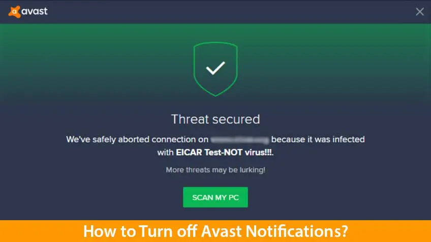 how to turn off avast notifications